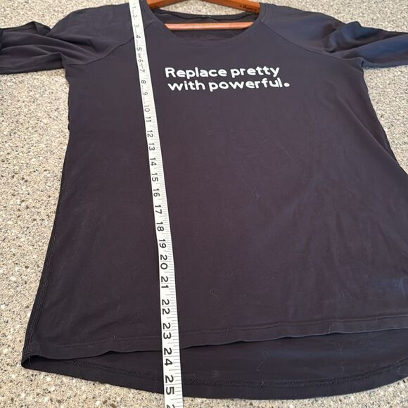 LULULEMON Replace Pretty With Powerful Long Sleeve Tee - Picture 5 of 11